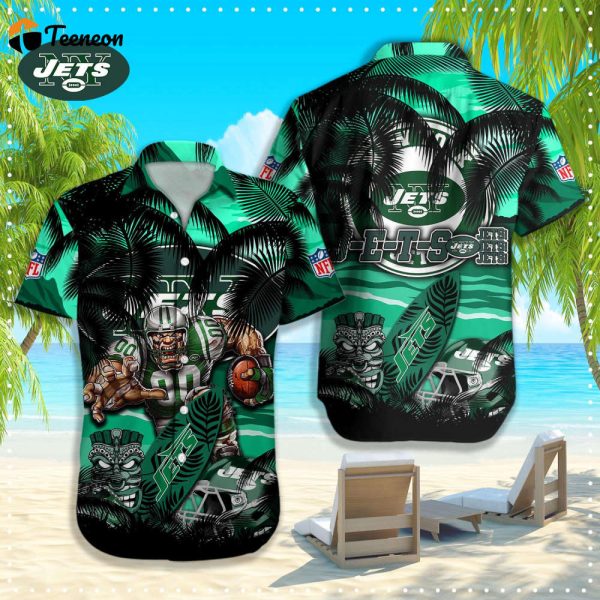 New York Jets NFL-Hawaiian shirt