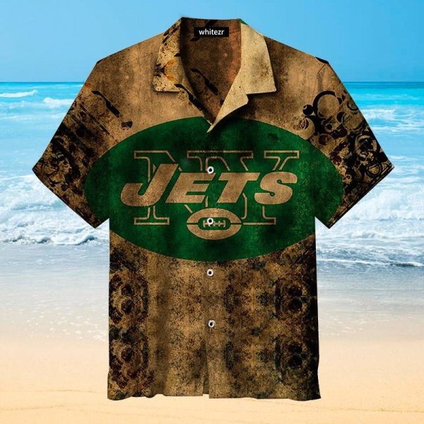 New York Jets Nostalgic Hawaiian Shirt Gift For Men And Women