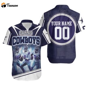 Personalized Dallas Cowboys Super Bowl 2021 Team 3D Hawaiian Shirt