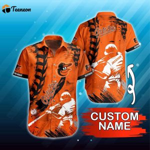 Personalized MLB Baltimore Orioles Hawaiian Shirt Summer Symphony For Fans