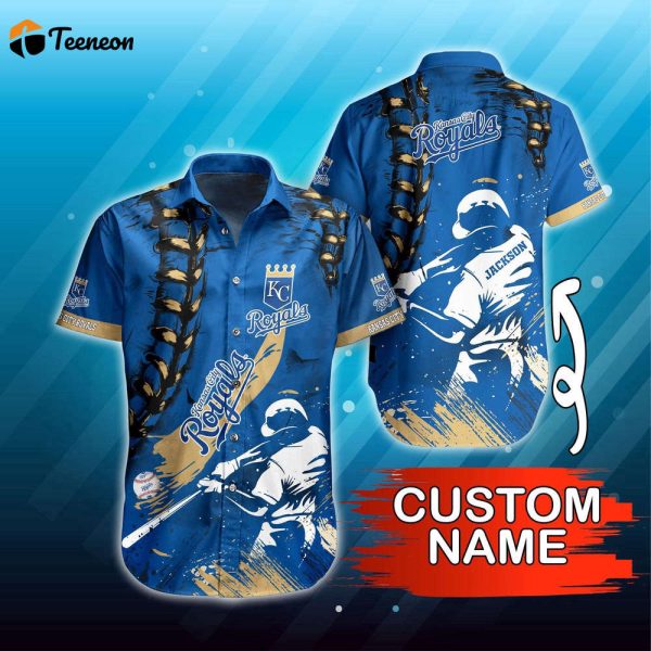 Personalized MLB Kansas City Royals Hawaiian Shirt Summer Symphony For Fans