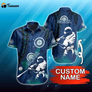 Personalized MLB Seattle Mariners Hawaiian Shirt Summer Symphony For Fans