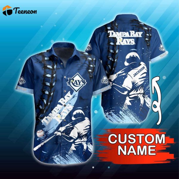 Personalized MLB Tampa Bay Rays Hawaiian Shirt Summer Symphony For Fans