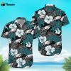 Philalphia Eagles Tropical Flower Pattern Hawaiian Shirt Gift For Men And Women