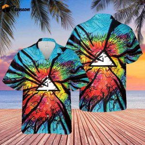 Pink Floyd Psychedelic Hawaiian Shirt Gift For Men Women