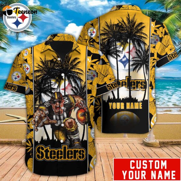 Pittsburgh Steelers NFL-Hawaiian Shirt Custom