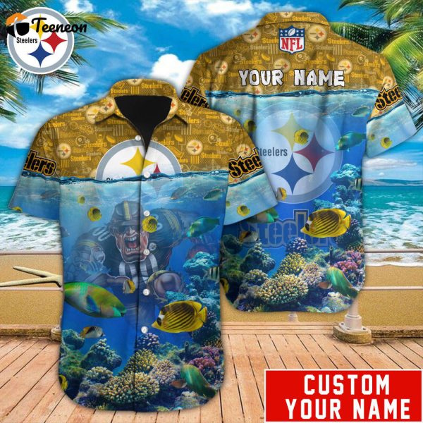 Pittsburgh Steelers NFL-Hawaiian Shirt Custom