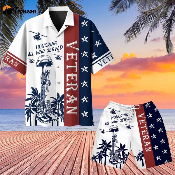 Premium U.S Veteran Hawaii Shirt Gift For Men And Women