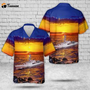 Royal Canadian Navy HMCS Annapolis (DDH 265) Hawaiian Shirt Gift for Dad Father Days