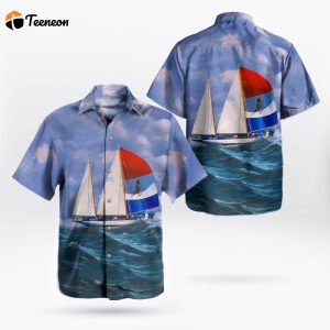 Royal Canadian Navy HMCS Oriole Hawaiian Shirt Gift for Dad Father Days