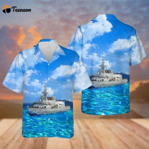 Royal Canadian Navy HMCS St. John’s Hawaiian Shirt Gift for Dad Father Days