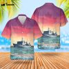 Royal Canadian Navy RCN HMCS Protecteur (AOR 509) Protecteur-class replenishment oiler Hawaiian Shirt Gift for Dad Father Days