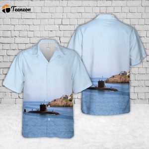 Royal Canadian Navy Victoria-class submarine Hawaiian Shirt Gift for Dad Father Days