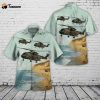 Royal Navy Commando Helicopter Force Merlin HC3-3A Hawaiian Shirt Gift for Dad Father Days