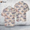 Royal Navy HMS Ark Royal (R09) Hawaiian Shirt Gift for Dad Father Days