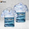 Royal Navy HMS Rodney (29) Hawaiian Shirt Gift for Dad Father Days