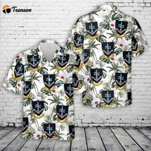 Royal Navy Special Boat Service (SBS) Hawaiian Shirt Gift for Dad Father Days