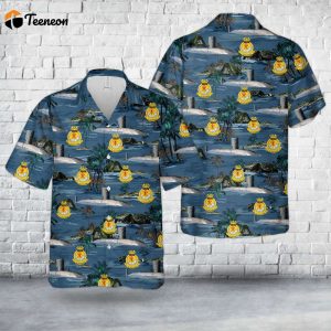 Royal Navy Trafalgar-class Submarine HMS Torbay (S90) Hawaiian Shirt – Perfect Father s Day Gift!