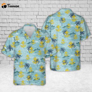 Royal New Zealand Navy Hawaiian Shirt Gift for Dad Father Days