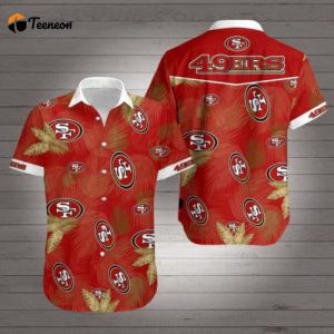 San Francisco 49Ers Football Hawaiian Shirt 04