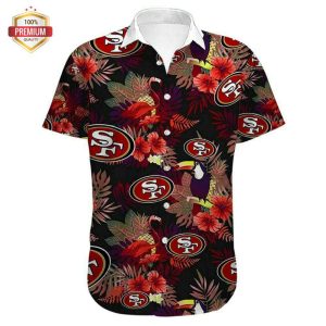 San Francisco 49Ers Hawaiian Shirt 1