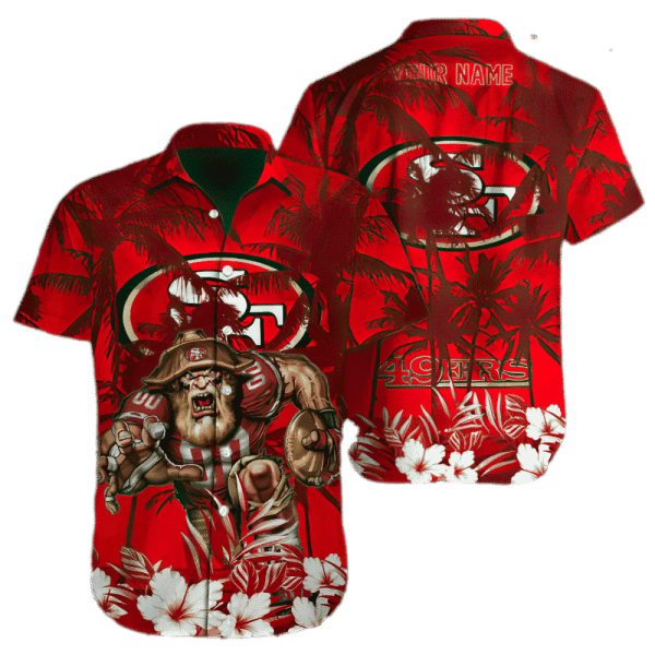 San Francisco 49ers Hawaiian Shirt For Men