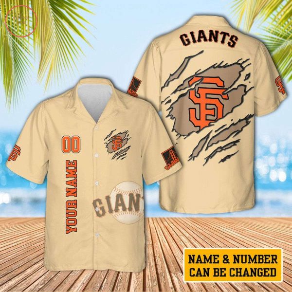 San Francisco Giants Unisex Custom Hawaiian Shirt