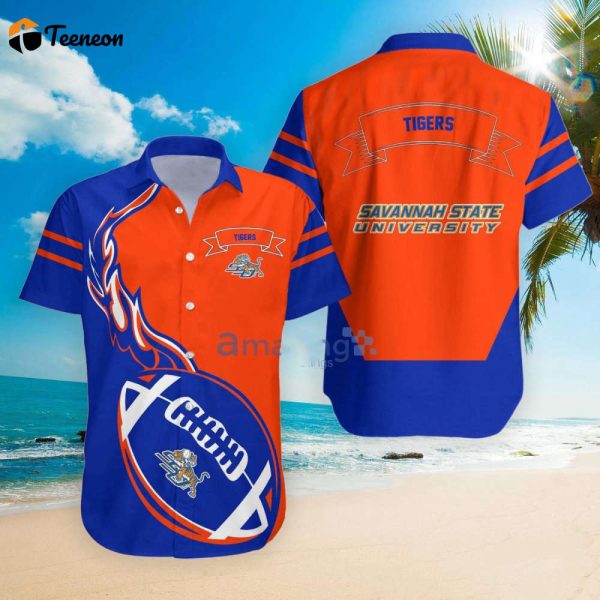 Savannah State Tigers Hawaii Shirt