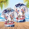 Shih Tzu Independence Day Hawaiian Shirt