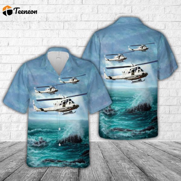 Spanish Navy Agusta-Bell AB-212ASW Hawaiian Shirt Gift for Dad Father Days