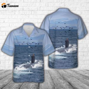 Spanish Navy Armada Submarine Galerna (S71) Hawaiian Shirt Gift for Dad Father Days