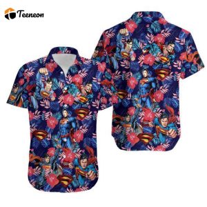 Superman Hawaii Shirt Gift For Men And Women