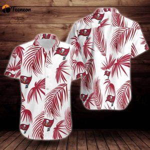 Tampa Bay Buccaneers Flower Short Sleeve Hawaiian Shirt