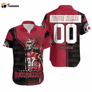 Tampa Bay Buccaneers Gronkowski Legend 87 3D Printed Personalized Hawaiian Shirt