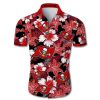 Tampa Bay Buccaneers Hawaiian Shirt Tropical Flower