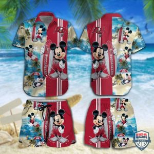 Tampa Bay Buccaneers Mickey Mouse Hawaiian Shirt – Fun & Stylish NFL Fan Apparel