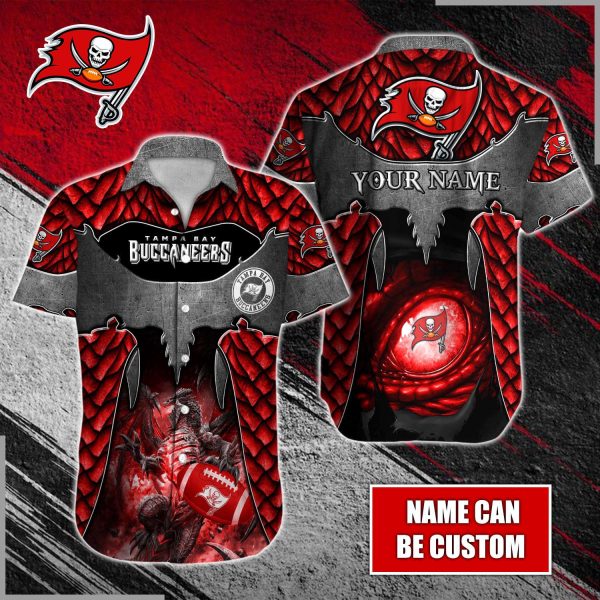 Tampa Bay Buccaneers NFL-Hawaiian shirt Custom