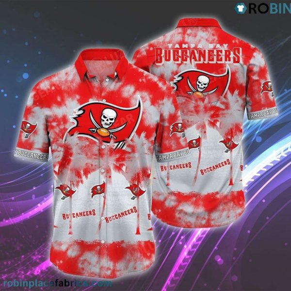 Tampa Bay Buccaneers Patterns Hawaiian Shirt