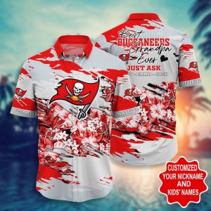 Tampa Bay Buccaneers -Pesonalized Hawaii Shirt