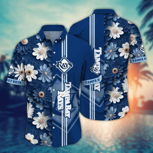 Tampa Bay Rays MLB Flower Hawaii Shirt And Tshirt For Fans