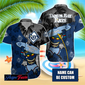 Tampa Bay Rays Mlb Custom Hawaiian Shirt