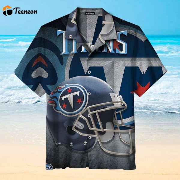 Tennessee Titans Helmet Hawaiian Shirt For Men Women