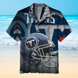 Tennessee Titans Helmet Hawaiian Shirt Gift For Men And Women