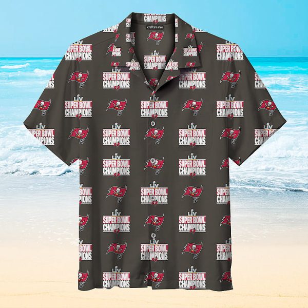 The Tampa Bay Buccaneers Super Bowl Champions Print Unisex Hawaiian Shirt