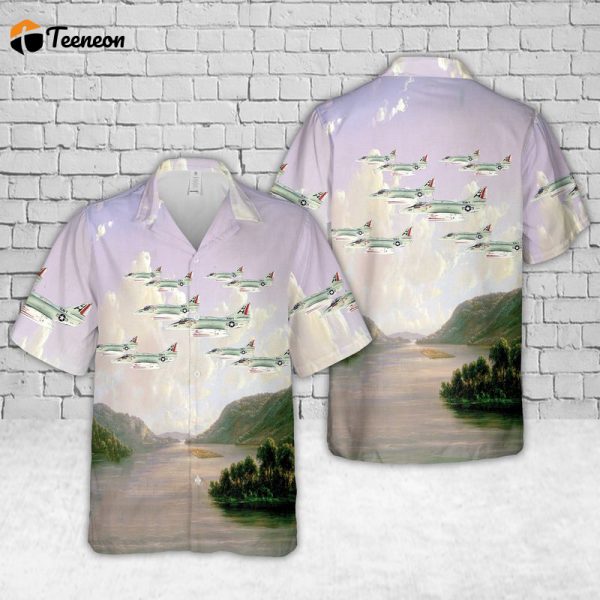 U.S Navy VC-7 Douglas A-4 Skyhawk Hawaiian Shirt Gift for Dad Father Days