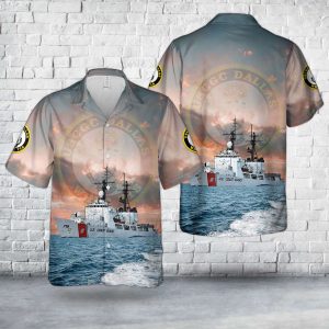 US Coast Guard USCGC Dallas (WHEC-716) Hamilton-class cutter Hawaiian Shirt