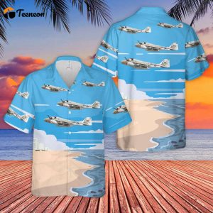 US Navy A-6 Intruder Of VA-75 Sunday Punchers Hawaiian Shirt Gift for Dad Father Days