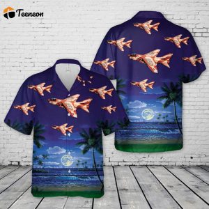 US Navy A-7E “Corsair II” 400/AC VA-27 IK-92 Hawaiian Shirt Gift for Dad Father Days