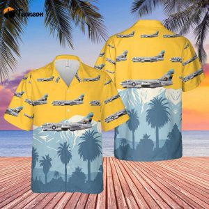 US Navy A-7E Corsair II Of VA-113 Stingers Hawaiian Shirt Gift for Dad Father Days