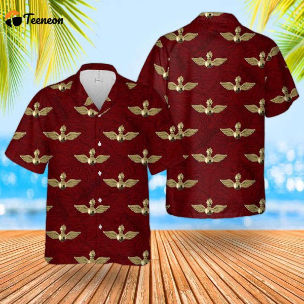 US Navy Aviation Ordnance Insignia Hawaiian Shirt Gift for Dad Father Days